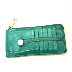 Hobo International teal wallet